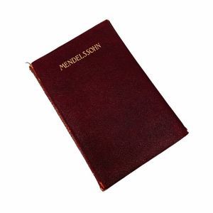 Mendelssohn Bells Miniature Book Date 1904 Inv #9900